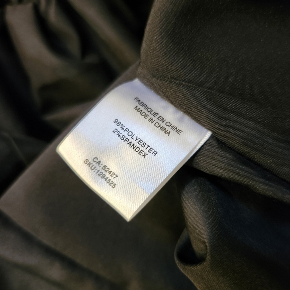 Women's Black Button-Up Wide Leg Business Casual Pants BNWT - Picture 4 of 9